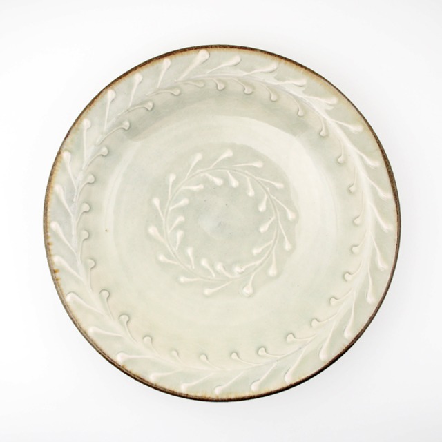 ふもと窯 井上亮我 8寸皿