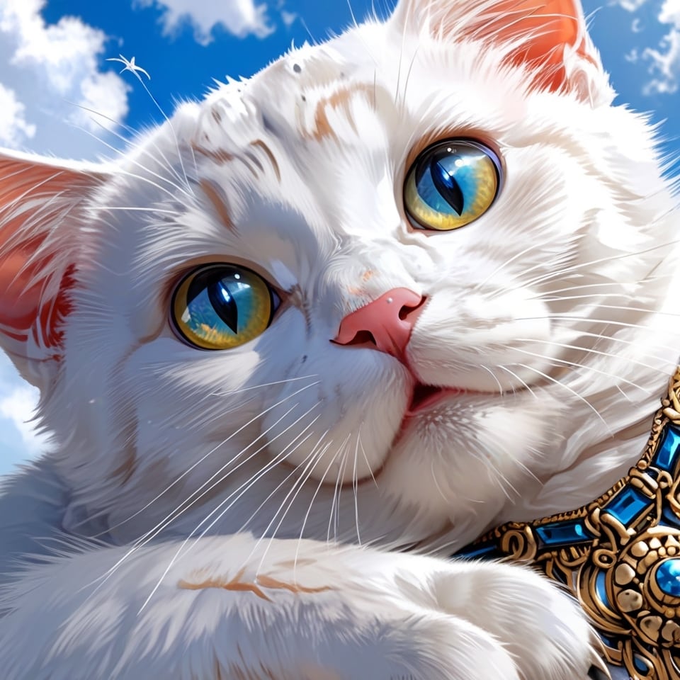 空を見上げる猫【AIイラスト】（20枚セット） | ImaginaryStock