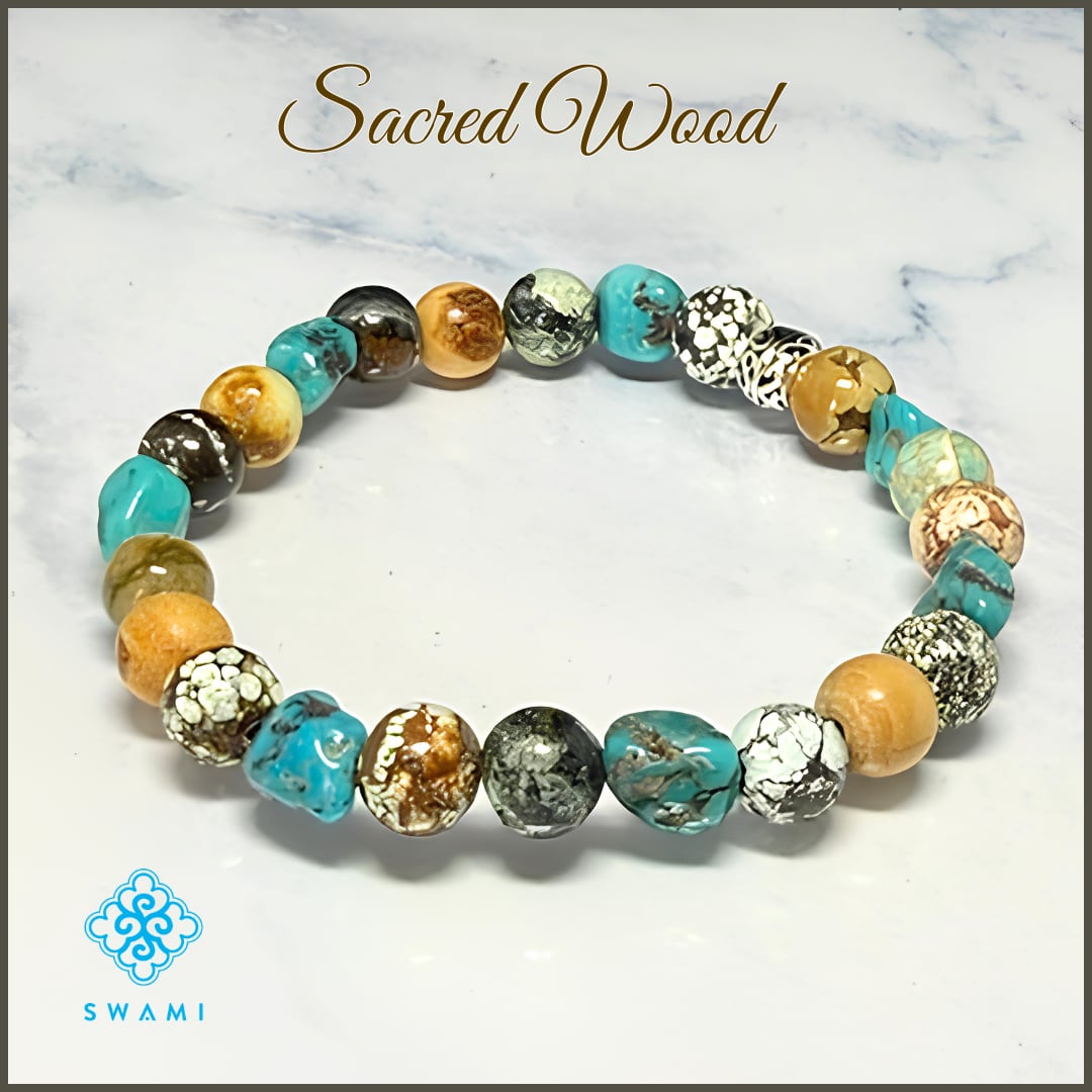 SWAMI スワミブレスレット セイクリッドウッド(Sacred Wood)(1点物)
