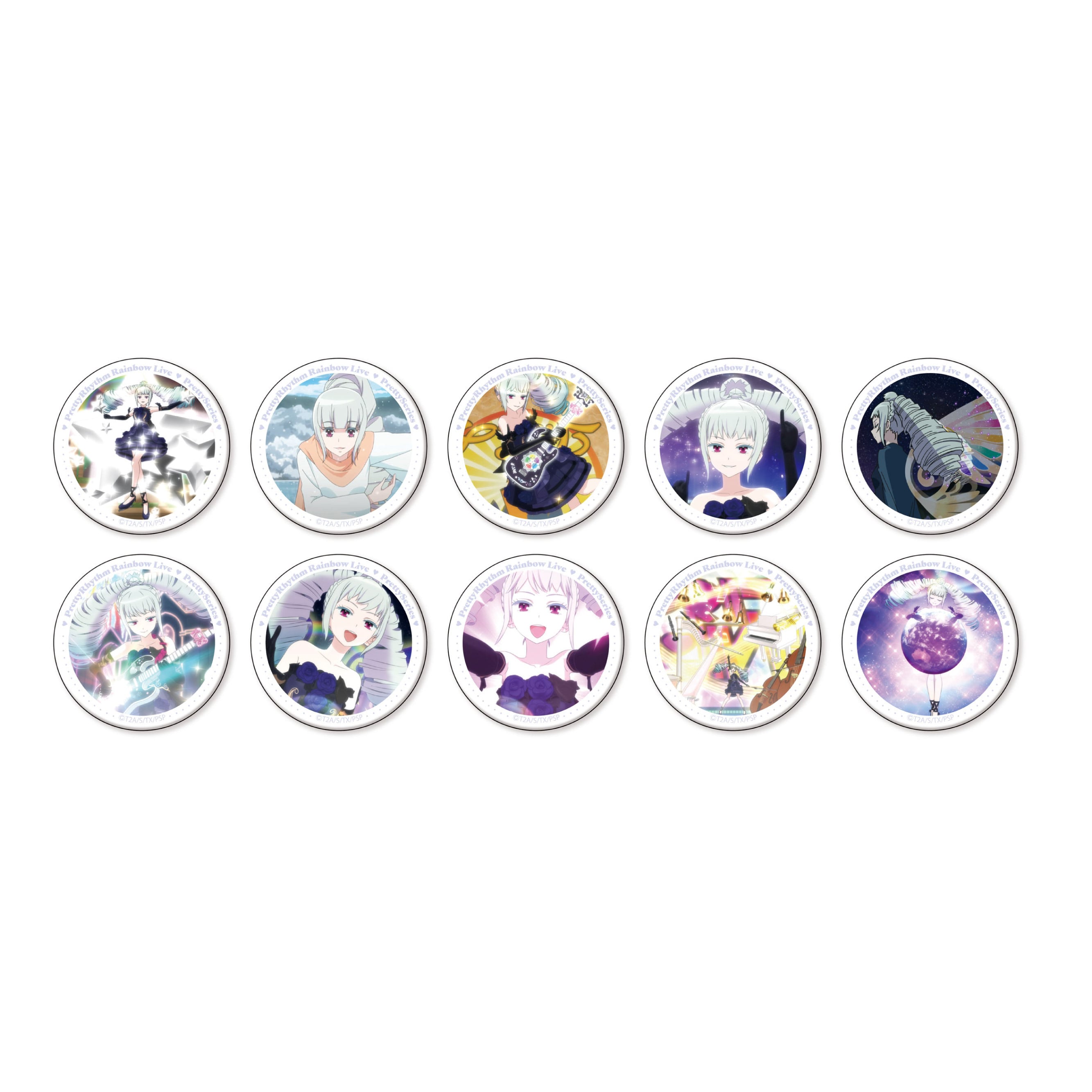 プリリズ　ジュネ　いっぱい缶バッジ④ 10個セット】ジュネいっぱい！2缶バッジ 全10種（トレーディング