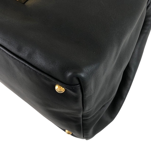 LOEWE ロエベ ハンドバッグ ブラック ナッパレザー カリエPM ミニバッグ vintage ヴィンテージ オールド 5tzjrp