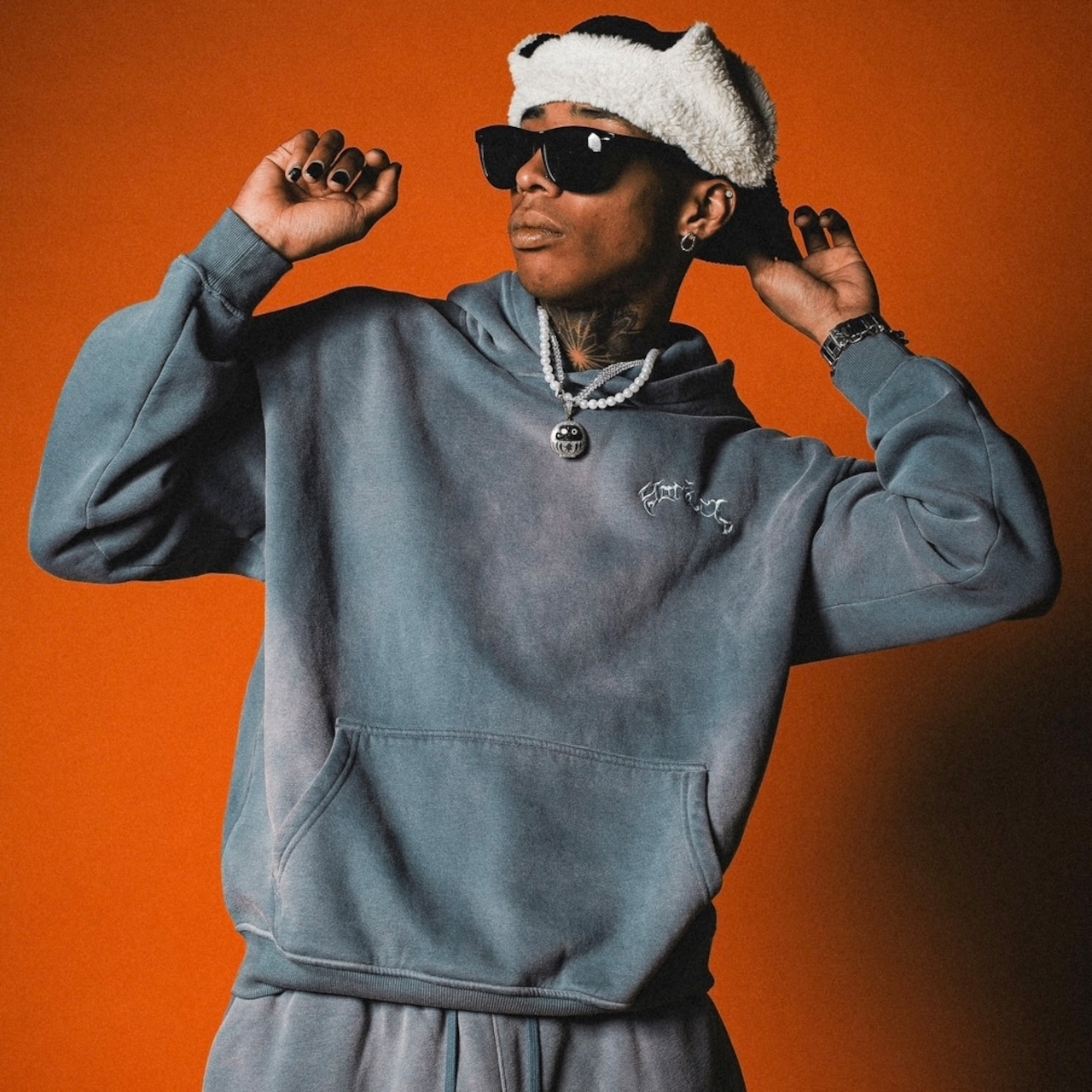 OG SMALL LOGO PIGMENT HOODIE