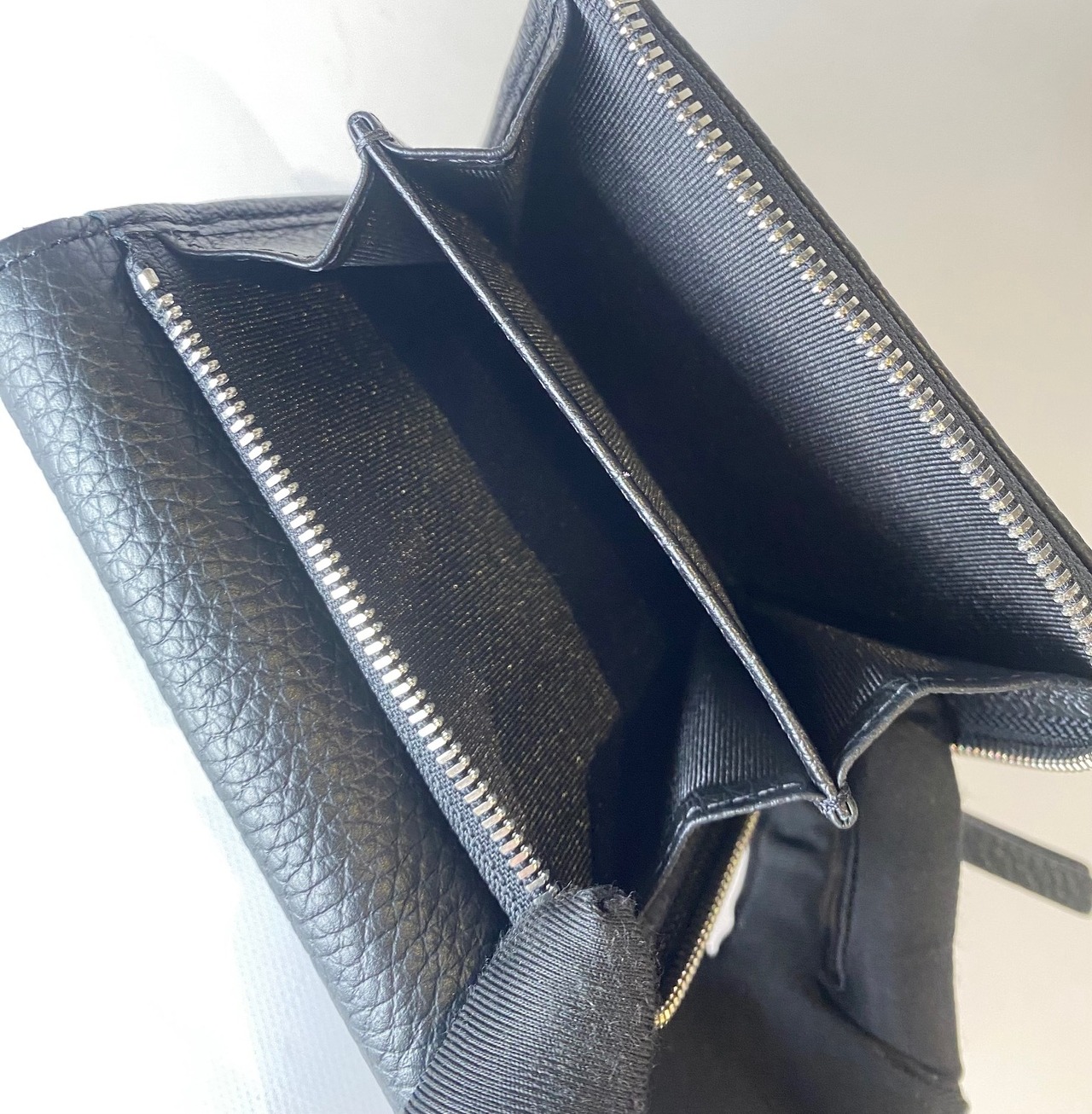 ジャンニキアリーニ 三つ折り 財布  PF5080GRN-NERO