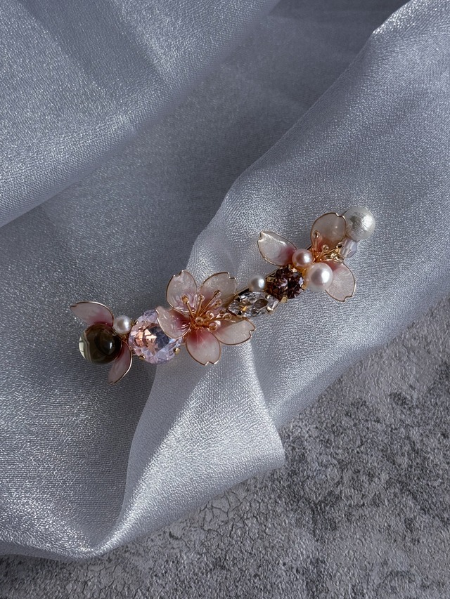 桜ヘアクリップ