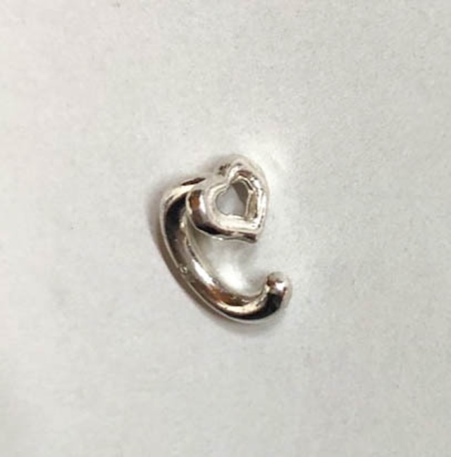 bone HEART body hook SILVER925  #LJ18051P/18G  #LJ18050P/16G  #LJ19006P/14G