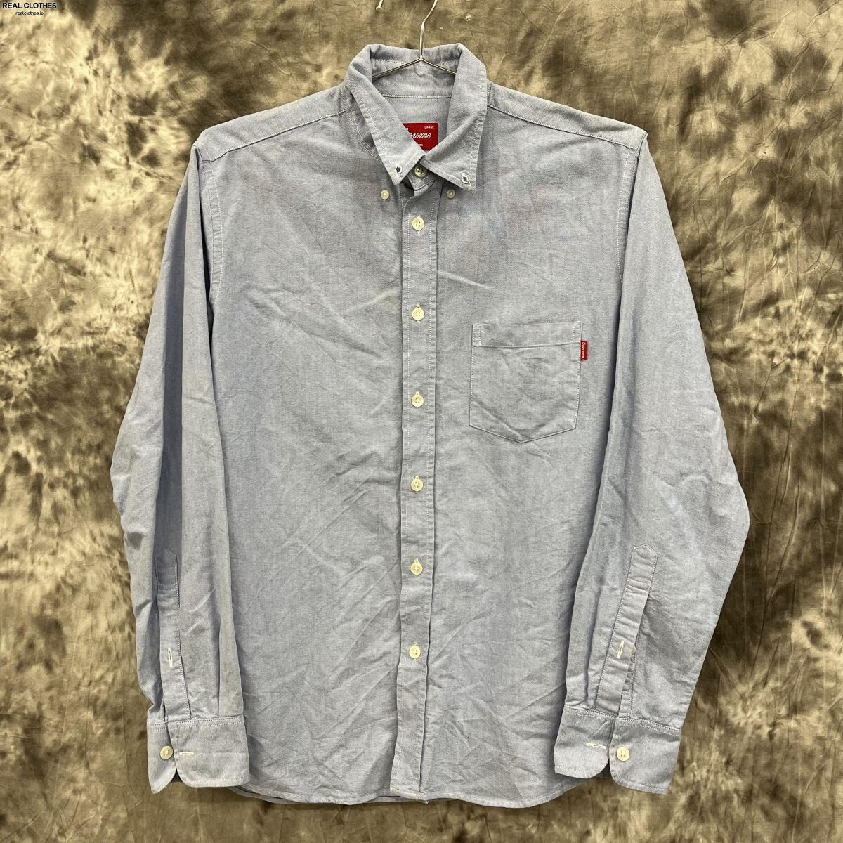 Supreme/シュプリーム Oxford Shirt/オックスフォード シャツ/L ...