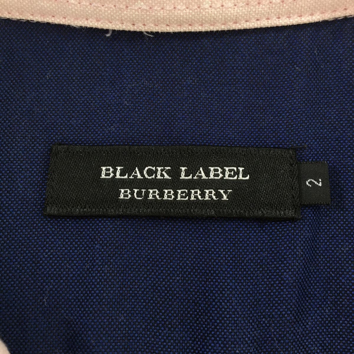 BURBERRY BLACK LABEL バーバリー ブラックレーベル メンズ 長袖シャツ ...