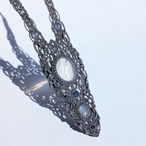 Pendant / Star Rosequartz ・ Moonstone