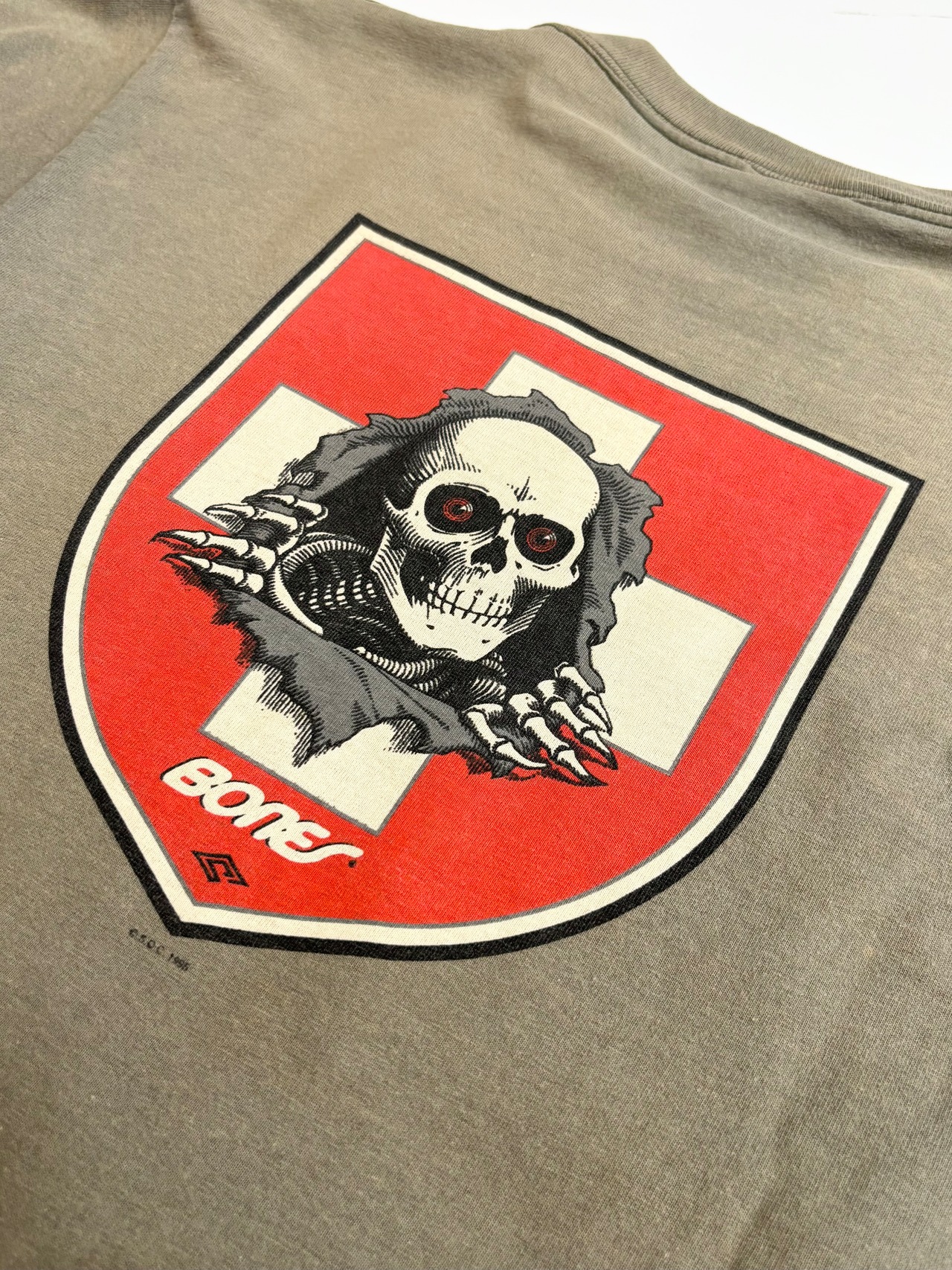 90s BONES "Skull" Tee Size M