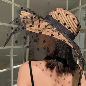 レースカバー ストローハット　23105