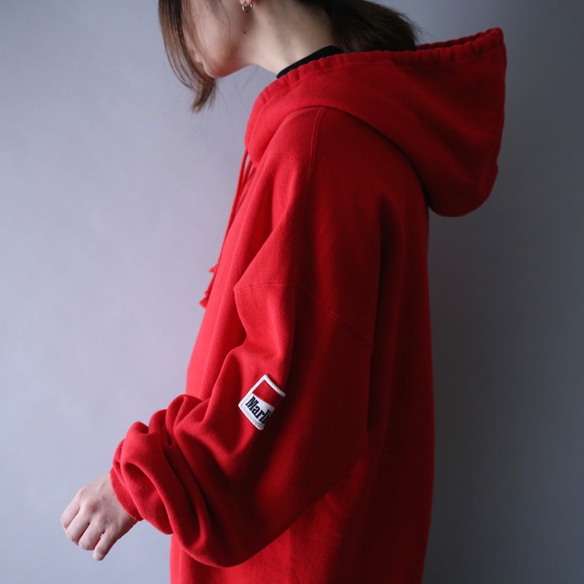 "マルボロ" good coloring over silhouette sweat parka