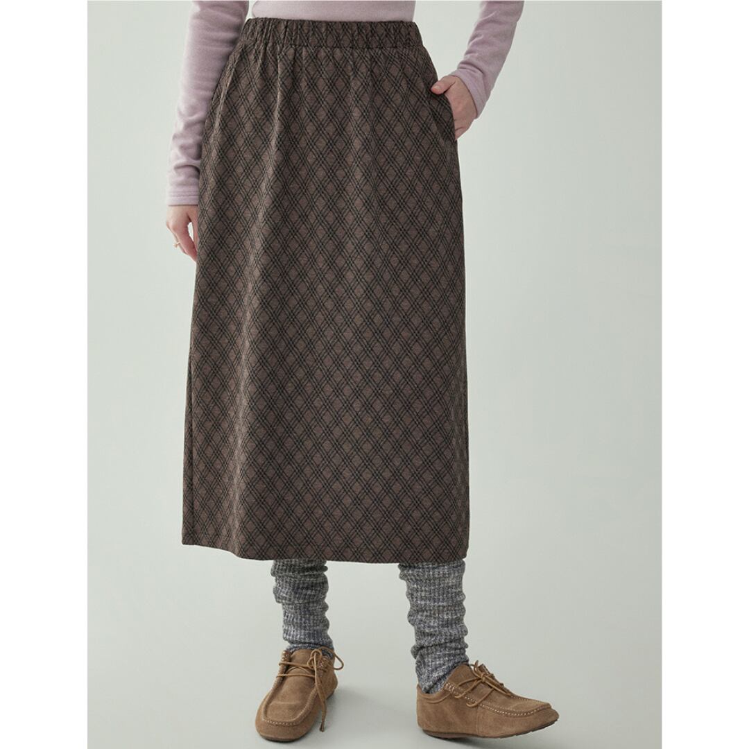 back slit mimolee length skirt