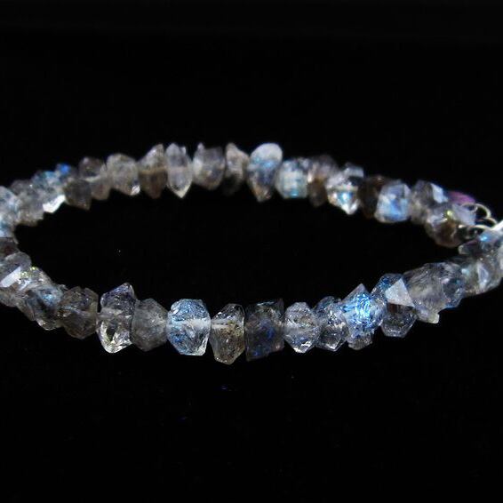 オイルインクォーツ ブレスレット 石油入り水晶 ブレス 一点物 メール便可 [M便 1/10] 111-33506