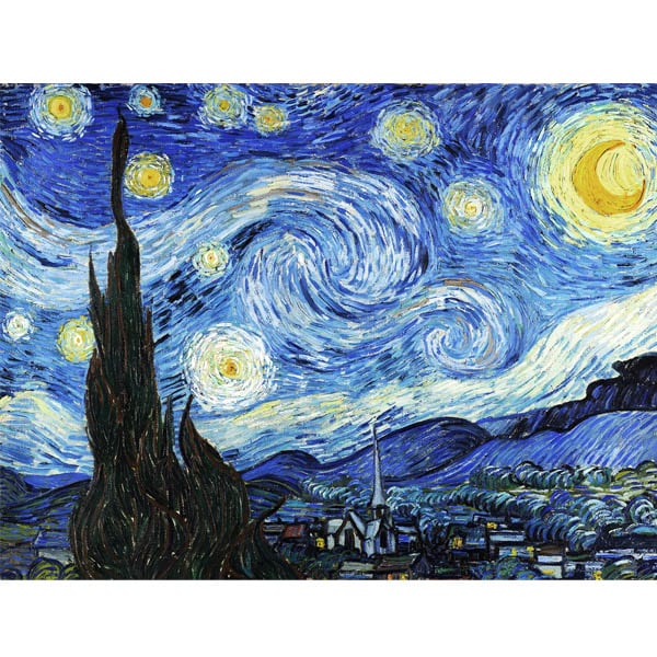 ゴッホ 星月夜 名画 ダイヤモンドアート 中級 フル ダイヤモンドアート キット ビーズ刺繍 ゴッホ 星月夜