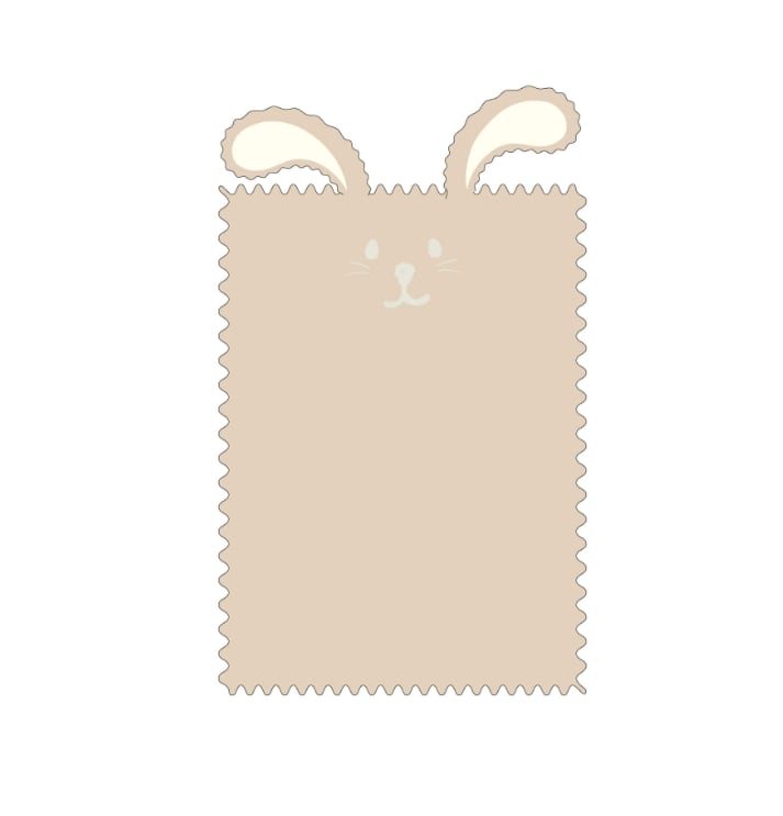 在庫確保済【taaffe】Hug My Bunny Blanket (Beige＆Butter)