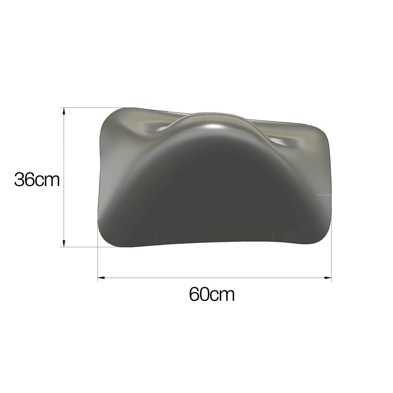 【木製クライミングホールド】DUAL JUGS-2 01 [R]