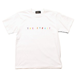 MULTI COLOR LOGO T-SH #WHITE