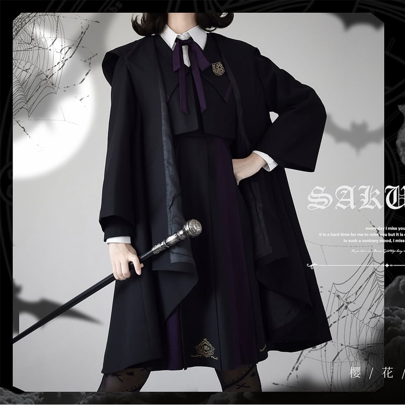 SEASONZ クラロリ マント ゴシック 小悪魔 魔女っ娘 病み可愛い