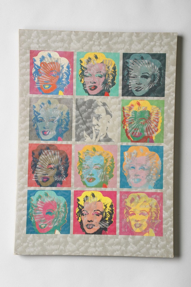 アンディ・ウォーホル展 図録／EXHIBITION ANDY WARHOL｜1988–1989年開催 公式カタログ・銀地モアレ装