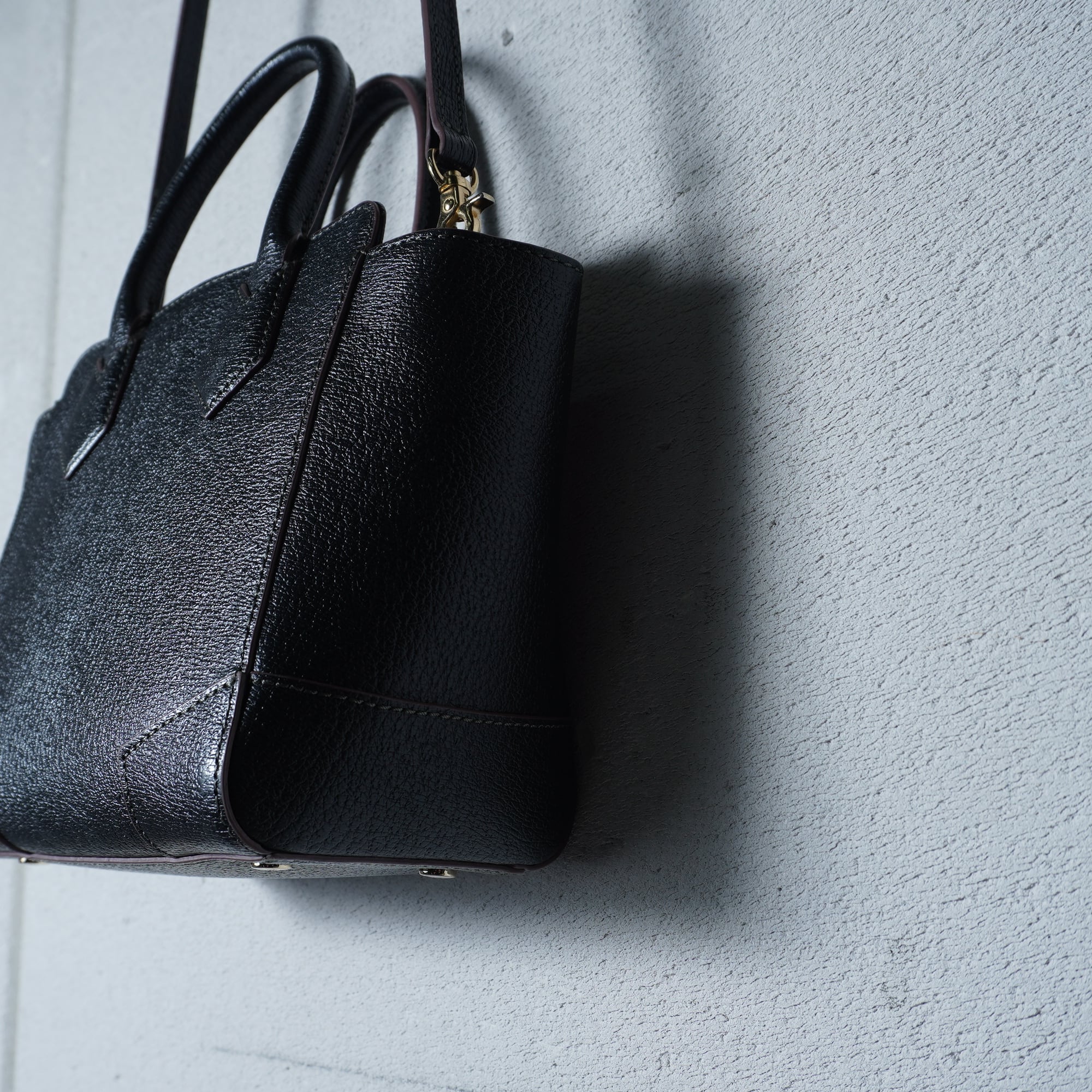 【極美品/付属品完備】ヴィヴィアンウエストウッド 2way ショルダーバッグ 黒 Vivienne Westwood】ヴィヴィアンウエストウッド EXECLUSIVE 2WAY