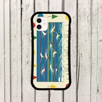 iPhoneケース プール 北欧レトロポップ｜レトロサーフ風スマホケース NOR089