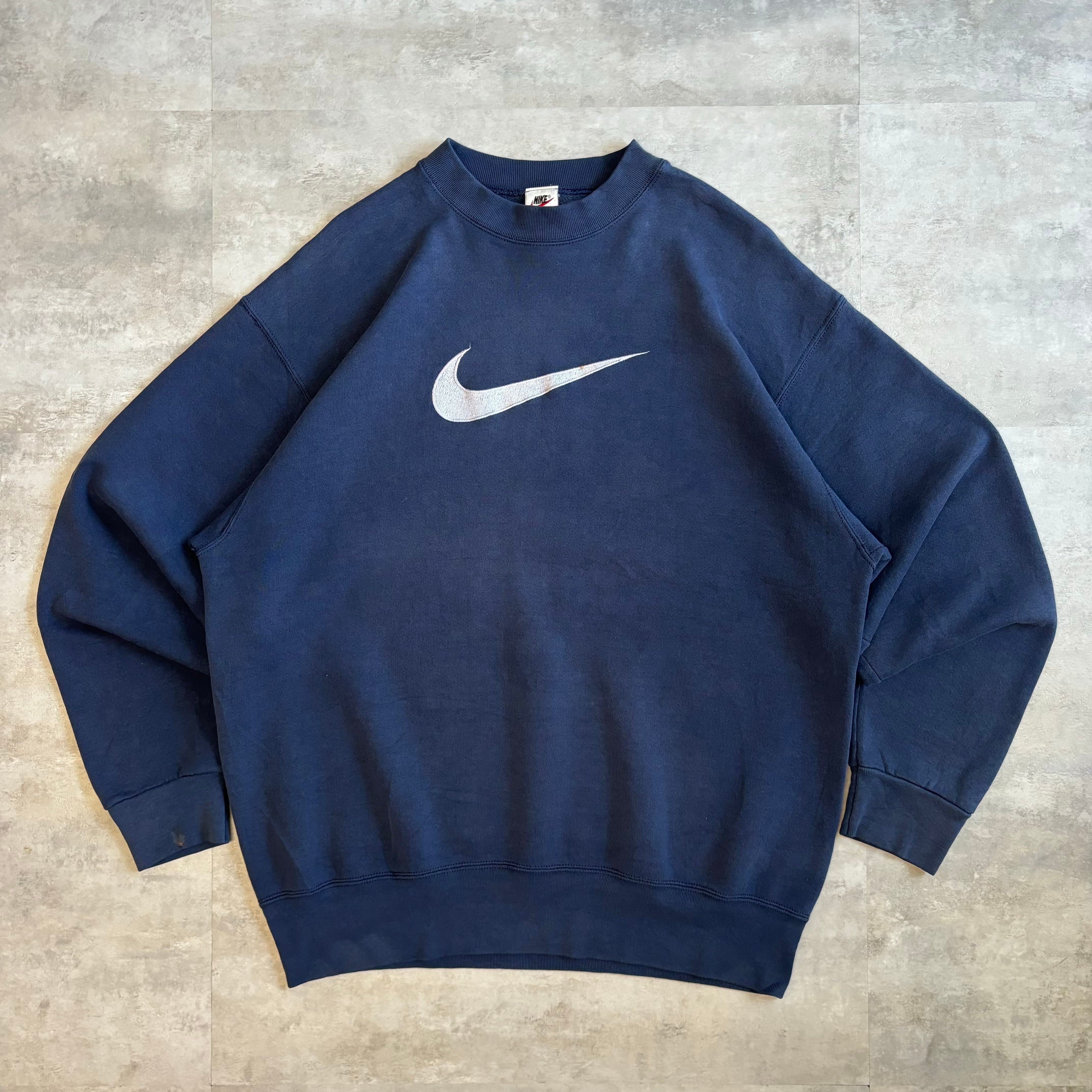 NIKE ナイキ 80's〜90's スウェット スウッシュ XL USA製 no.1741