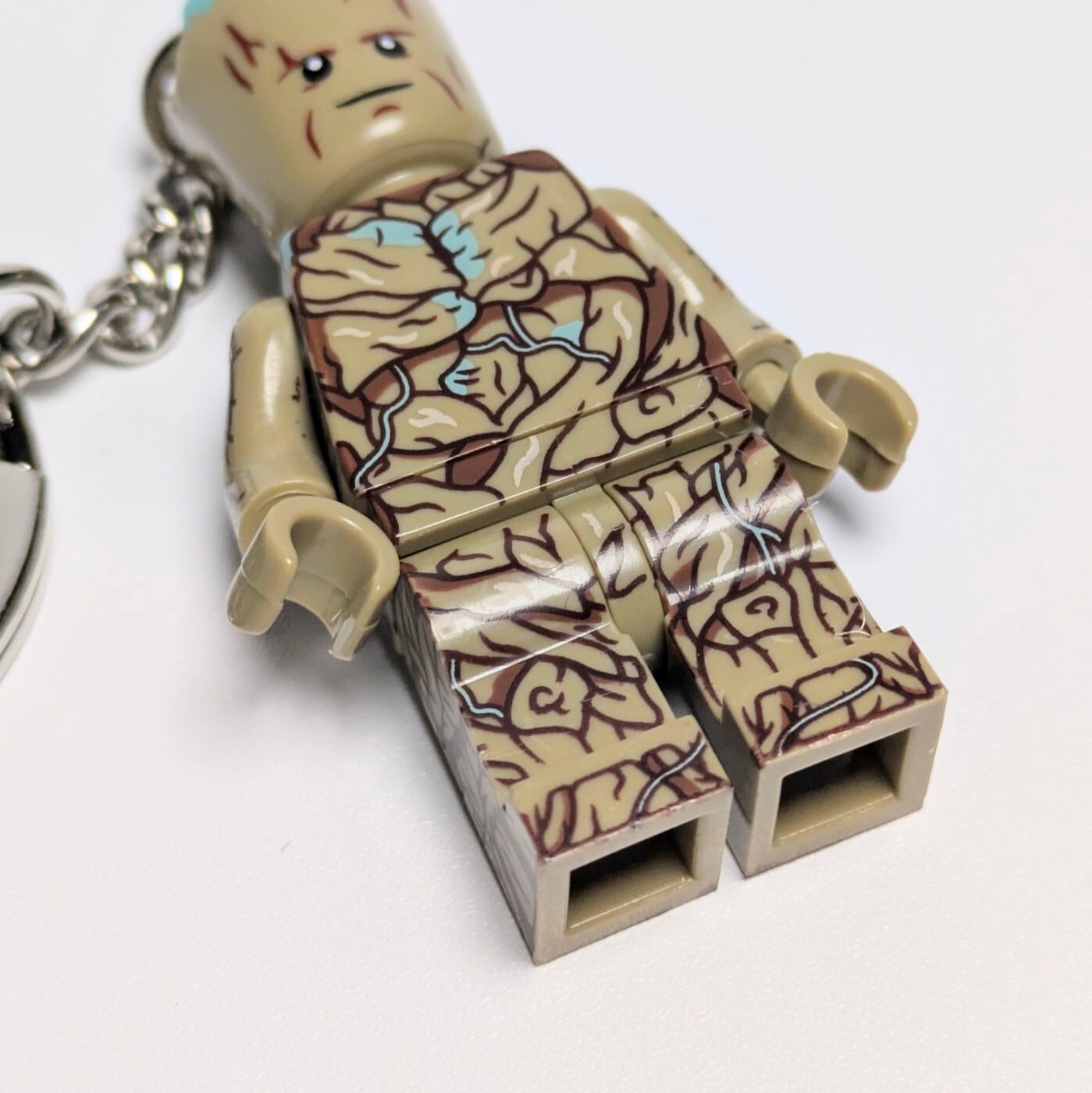 ☆ブロックフィギュアキーホルダー☆【 ガーディアンズ・オブ・ギャラクシー / アベンジャーズ 】 グルート / MARVEL〚アメリカン雑貨 アメトイ〛