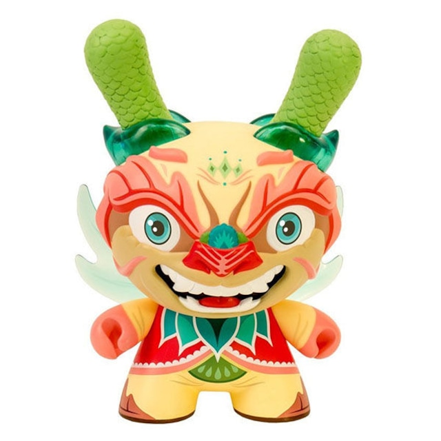 Imperial Lotus Dragon 8 inch Dunny by Scott Tolleson