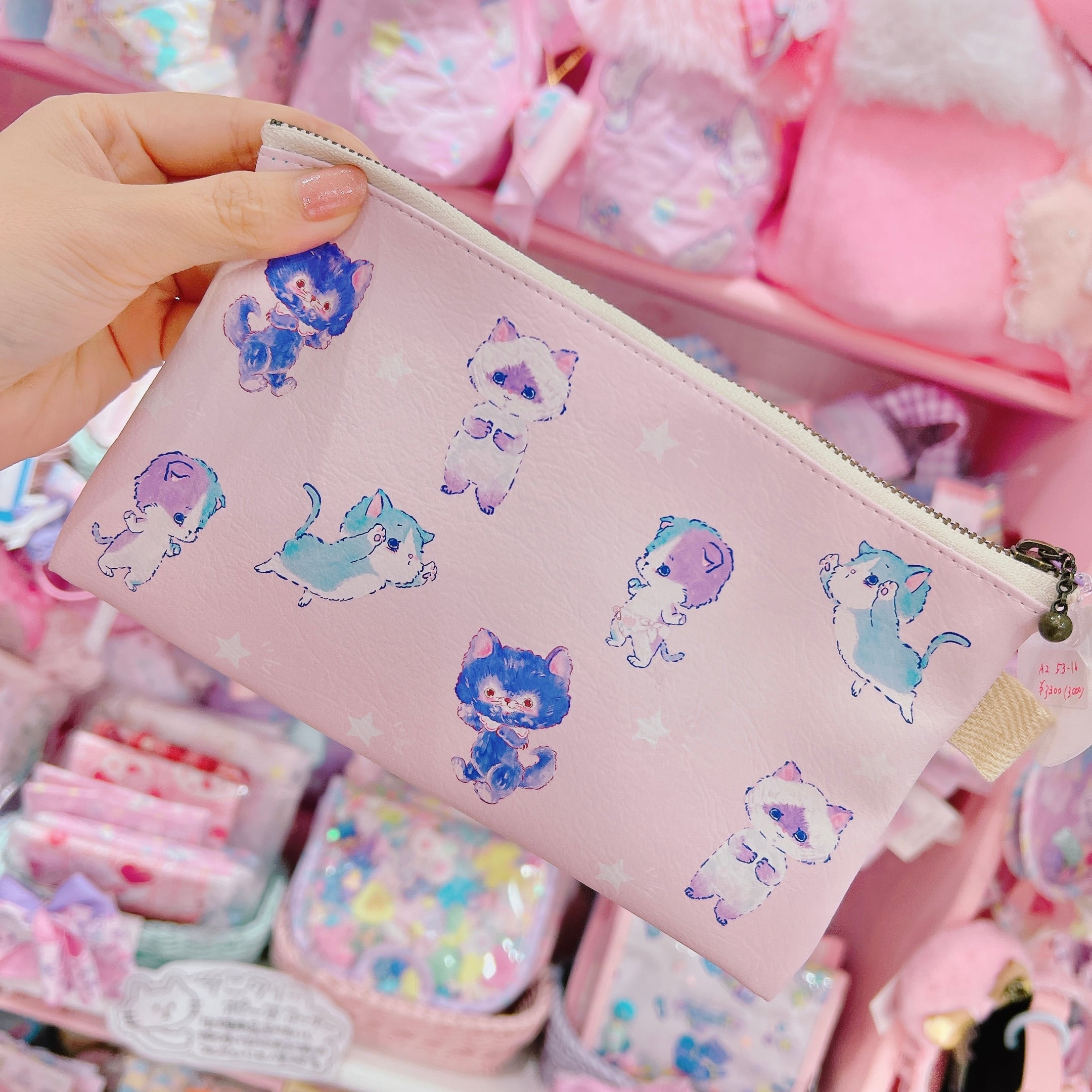 【A2】53-16合皮フラットポーチ