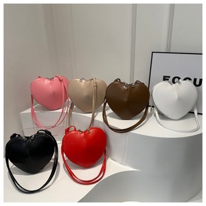 heart shaped shoulder crossbody bag