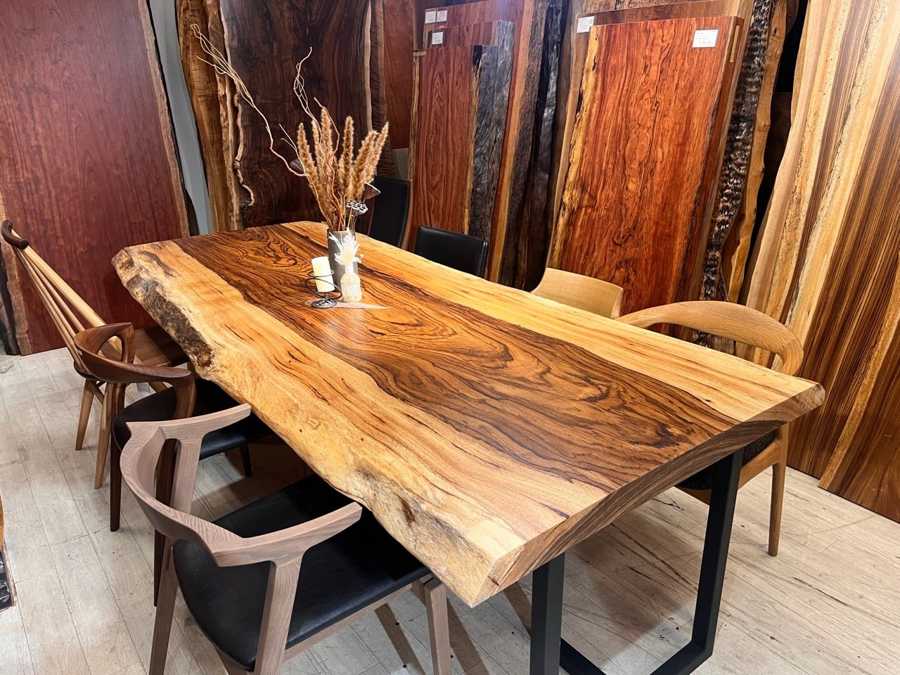 ゼブラウッド_2480×870-960×60_浅草本店_テーブル天板/一枚板 252137