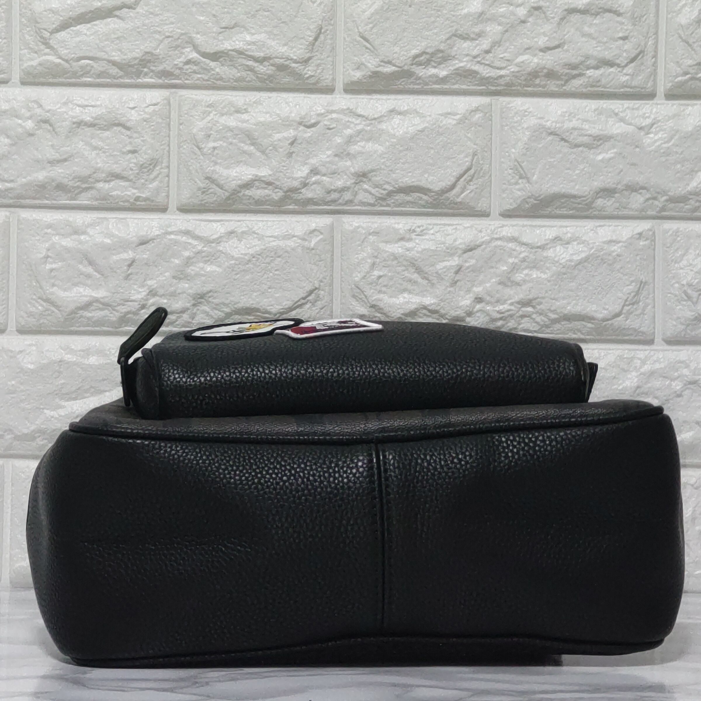 COACH コーチ スヌーピー コラボ リュック ブラウン ワッペン 未使用  