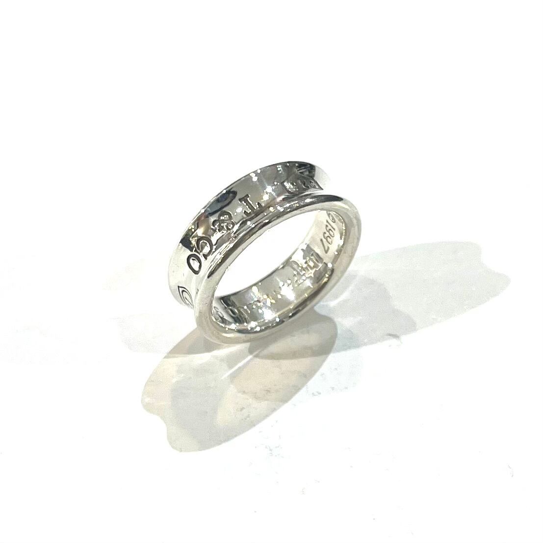 TIFFANY&CO】 【12号】2342 T&CO ティファニー ナローシルバー925