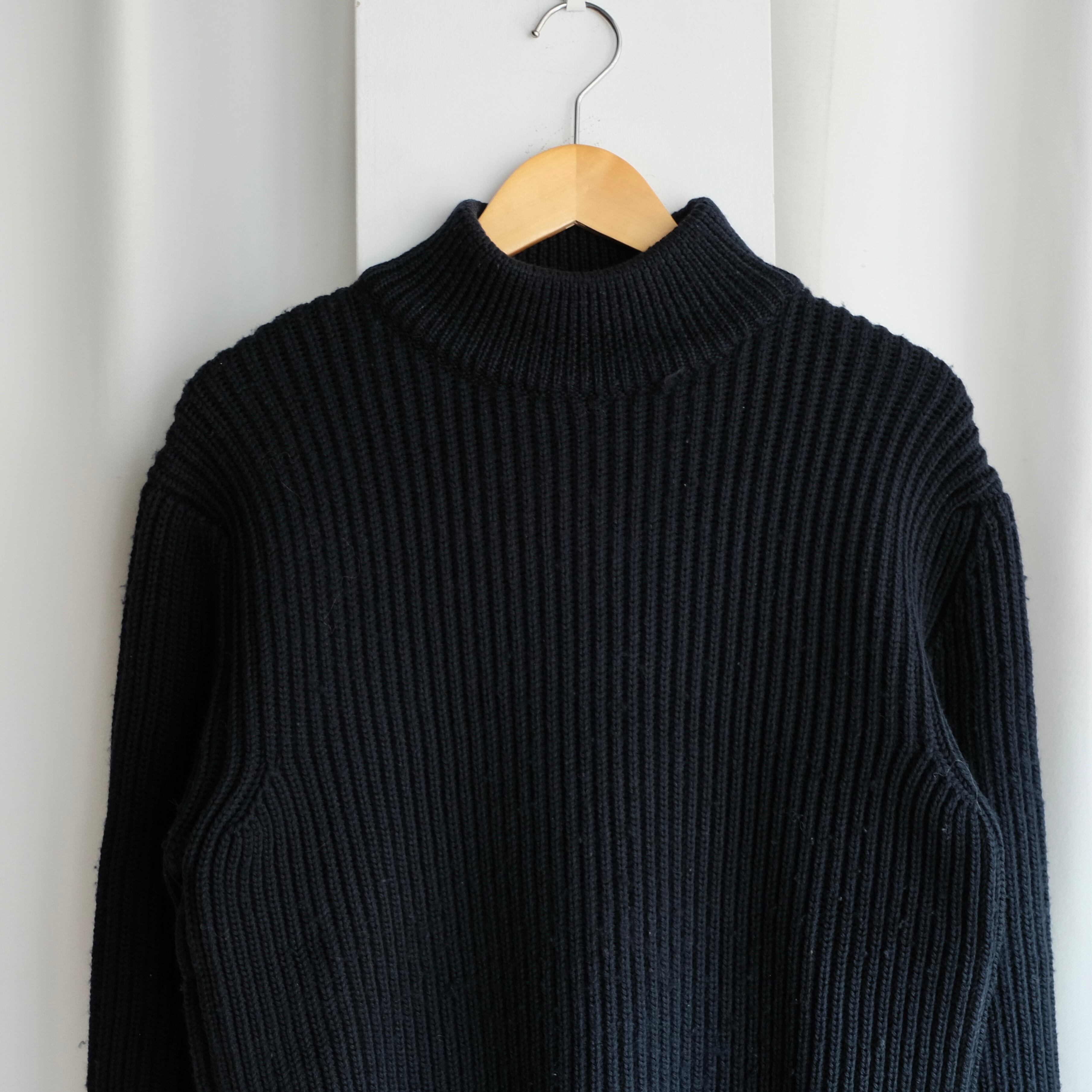 Maison Martin Margiela 99AW MISS DEANNA MOC NECK SWEATER