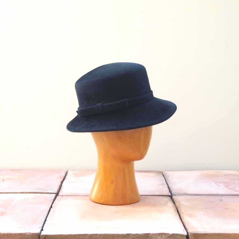 chapeliere sachi (帽子)6 (秋冬物)クロッシェ・ブラック