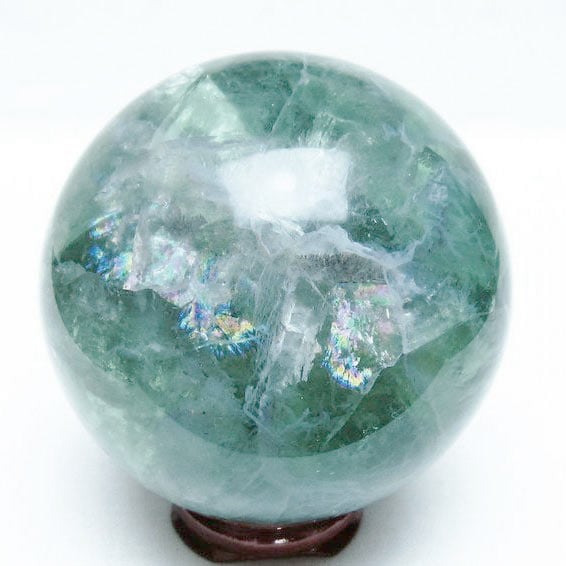 フローライト 丸玉 76mm フローライト スフィア 蛍石 一点物 151-8689
