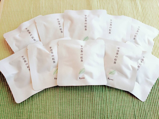 宇治茶の紅茶　ティーバッグ（3g×2ｺ入)　10袋
