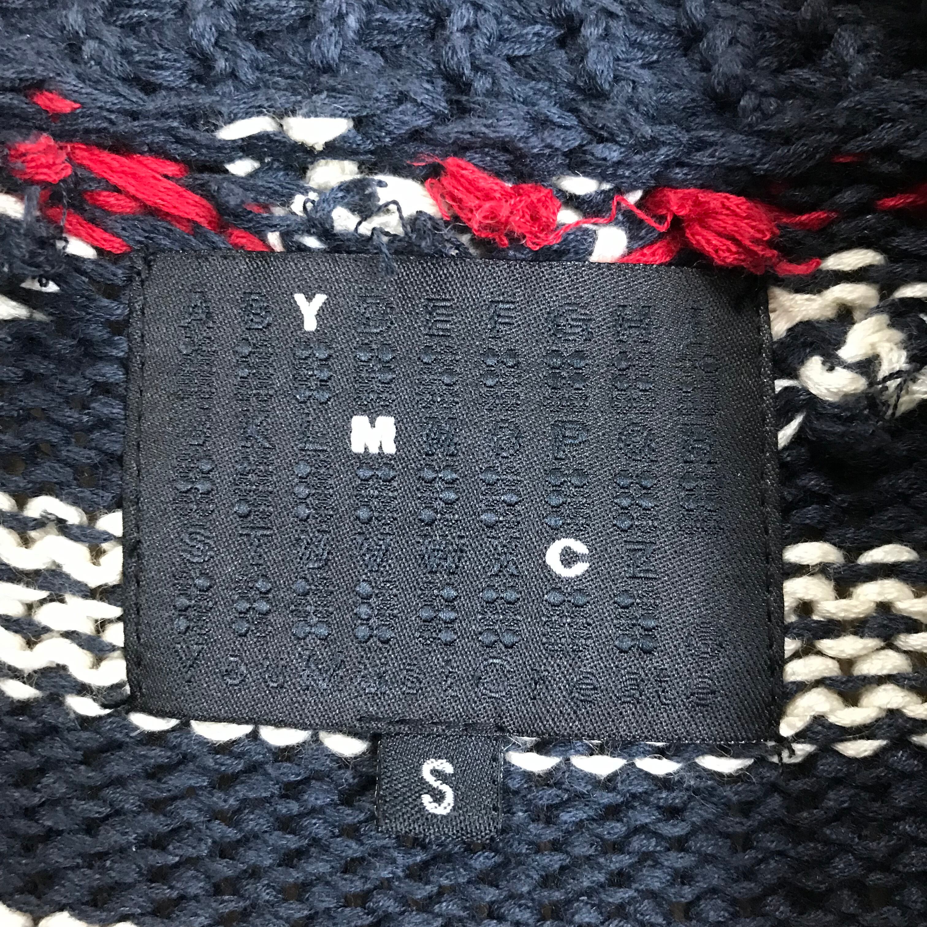 YMC ネイティブ柄 ショールカラー ニット カーディガン サイズ YMC ネイティブ柄 ショールカラー ニット カーディガン サイズ