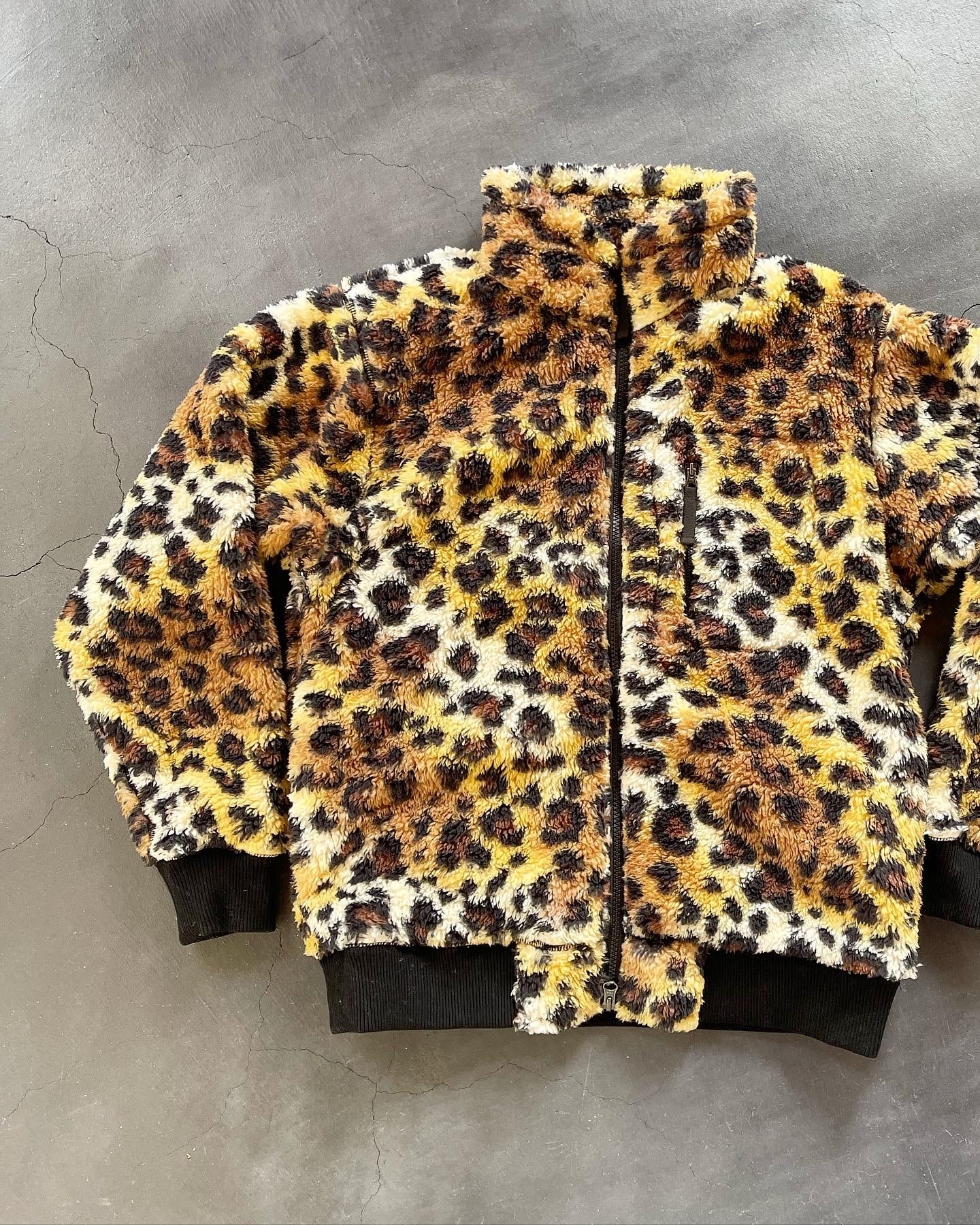 【JOHNBULL/ジョンブル】LEOPARD FLEECE ZIP パーカー LEOPARD FLEECE ZIP パーカー JOHNBULL LEOPARD FLEECE ZIP パーカー