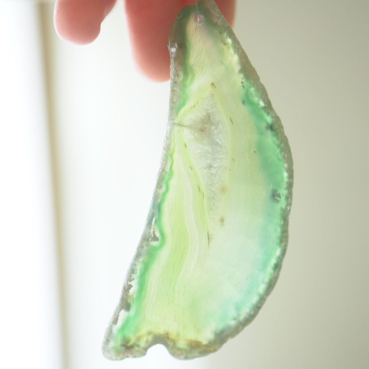 Lemon Soda 10 - アゲートヒーリングチャイム / Agate Sun Catcher Wind Chime 672