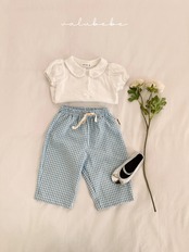 【取寄/韓国直送】26/SM アイレット ドゥンカ パフTシャツ｜夏服｜ベビー服｜韓国子供服