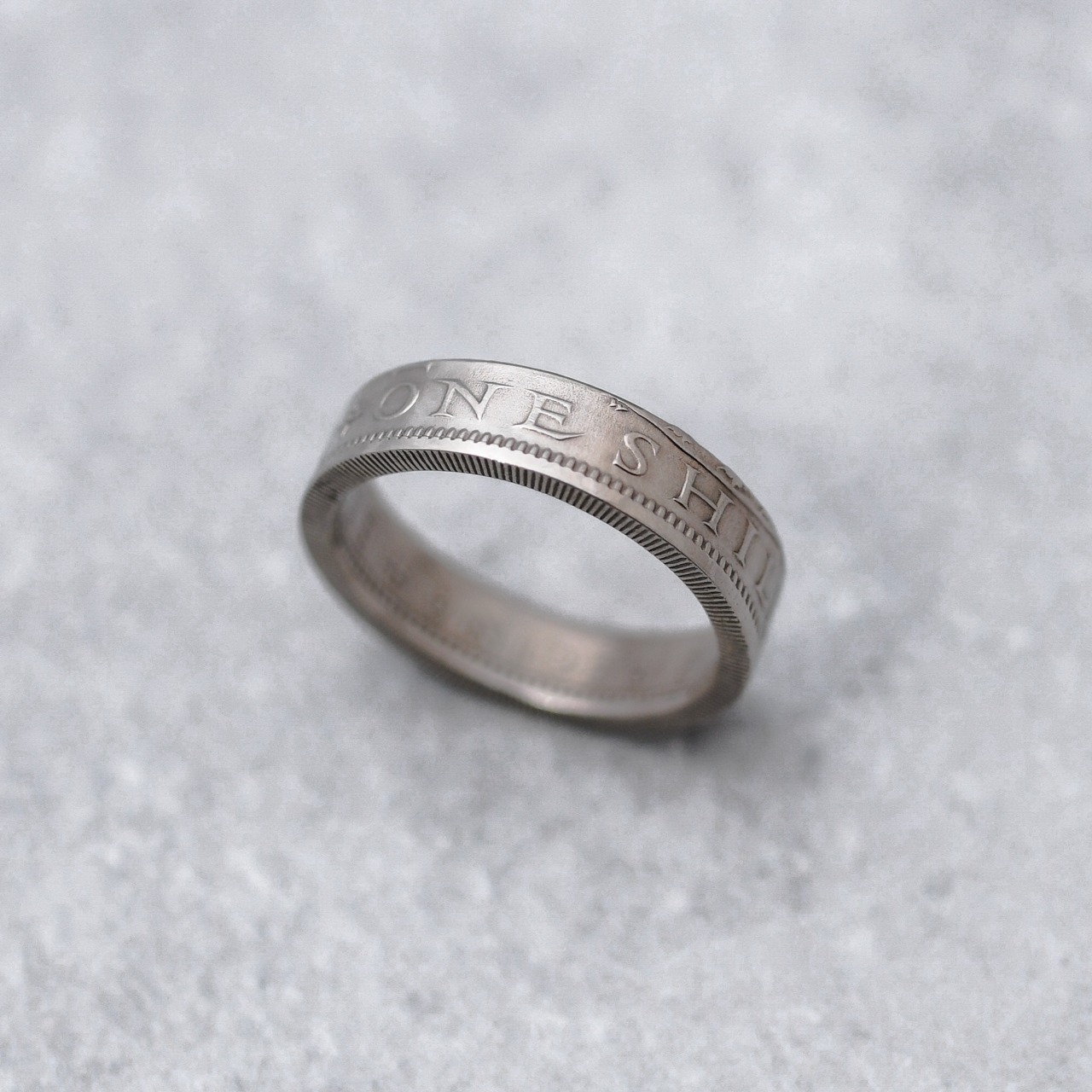 イギリス 1シリング コインリング｜UNITED KINGDOM 1SHILLING COINRING