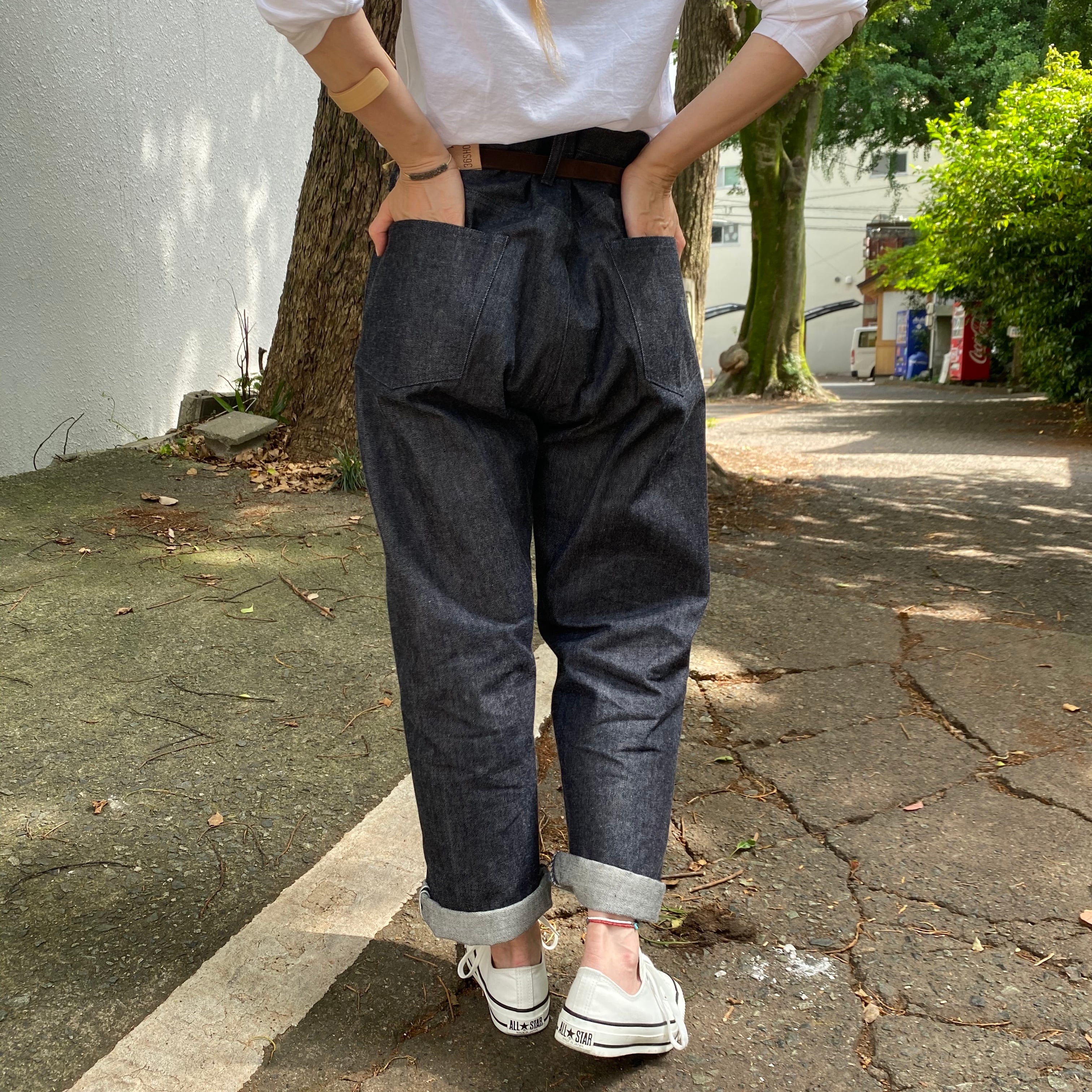 NORITAKE/HARADA(ノリタケ/ハラダ) / Denim Pant Short -Indigo NORITAKE/HARADA(ノリタケ/ハラダ) / Denim Pant Short -Indigo
