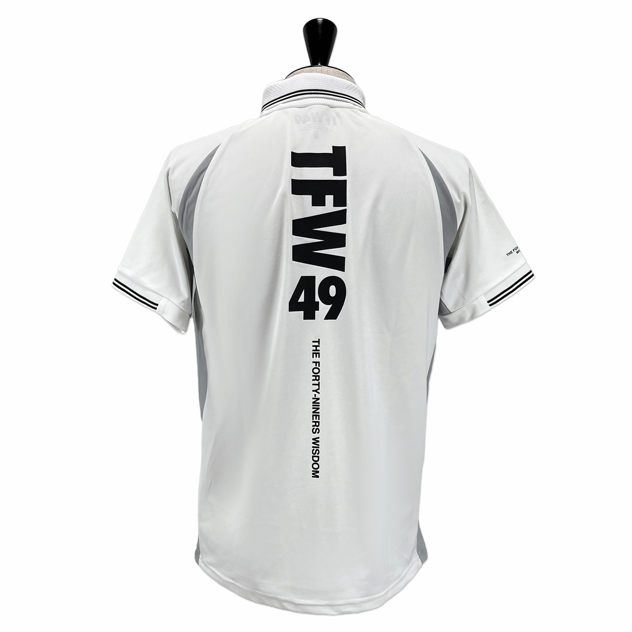 【メーカー直送】 TFW49】《MEN'S》LINE GOLF Sandy | POLO(WHxLGR) SLEEVE メンズウェア