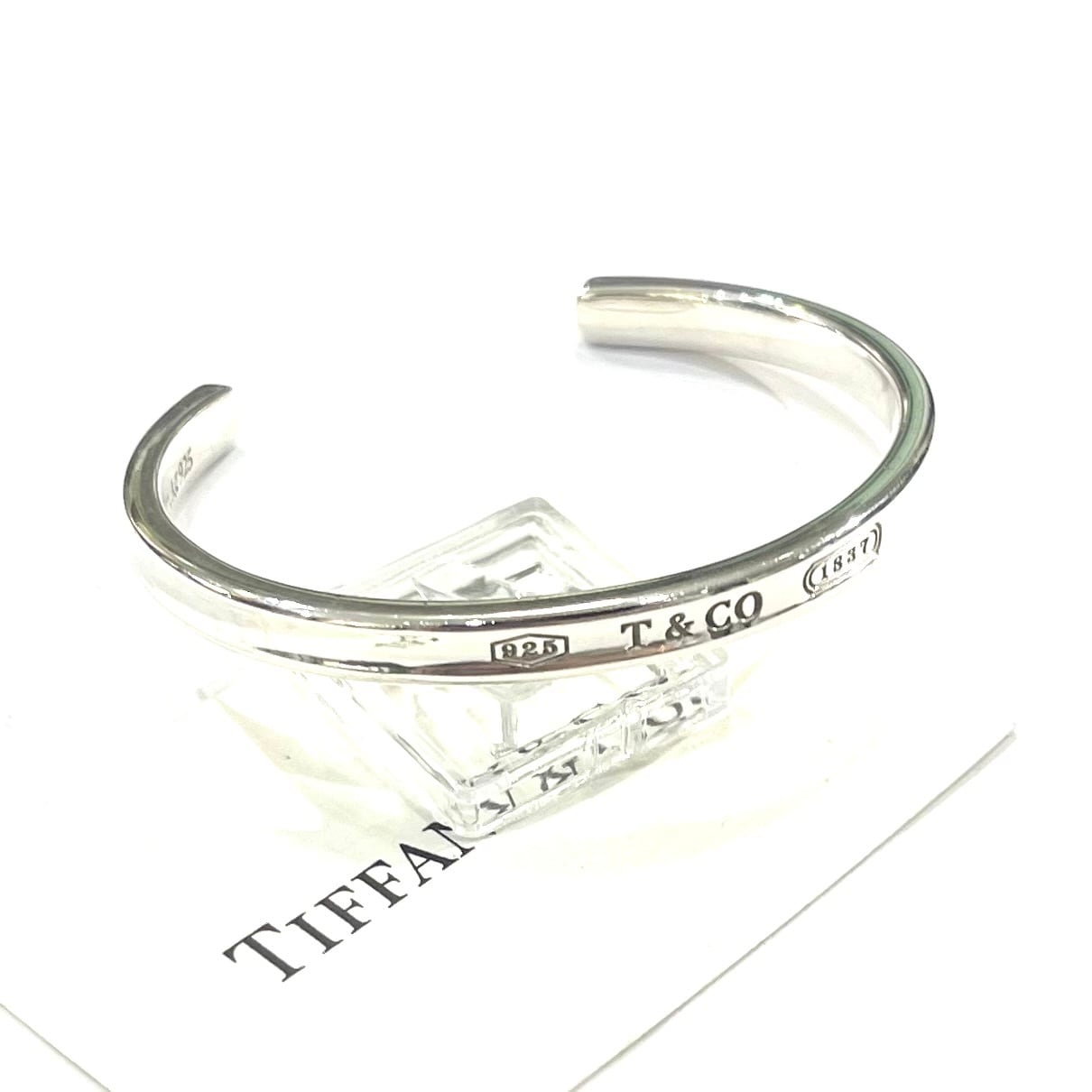 美品！ ティファニー カデナ トリプルフープ バングル No.17500 TIFFANY & Co.】2803 ティファニー 1837 ナローカフ バングル SV925