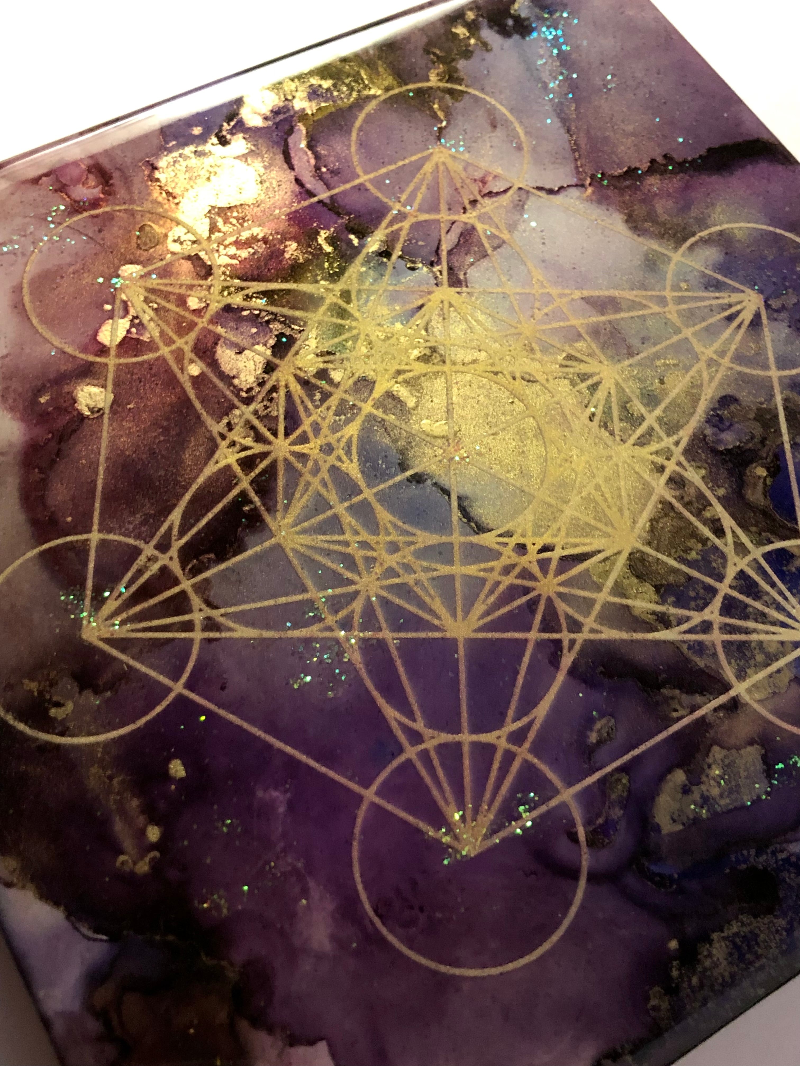 メタトロンキューブ神聖幾何学（VB） | スピリチュアルアート