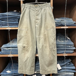 1950S US AIR FORCE MECHANIC COTTON PANT W31 L26