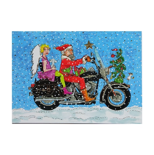 クリスマスポストカード BETTINA PELLANDA ウィーン [Luka Basic] LAG-2323