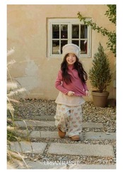 アーバンラビット / URBAN RABBIT / ニットラップ花柄パンツ / 韓国子供服 / キッズ / 26winter〖取寄〗*XS~XL*