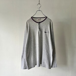 -NIKE-  henry neck thermal l/s T-shirt